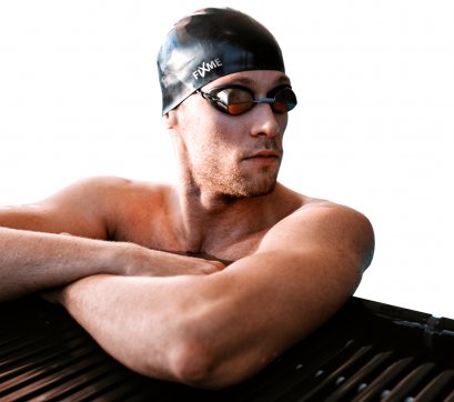 หมวกว่ายน้ำ Silicone 100%